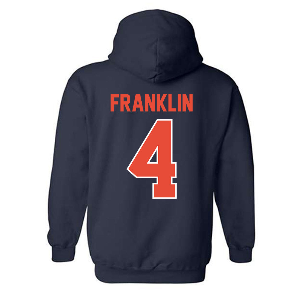 Illinois - NCAA Football : Zakhari Franklin - Classic Shersey Hooded Sweatshirt