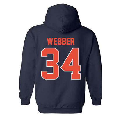 Illinois - NCAA Women's Basketball : Maddie Webber - Classic Shersey Hooded Sweatshirt-1