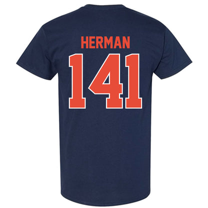 Illinois - NCAA Wrestling : Jackson Herman - Classic Shersey T-Shirt-1
