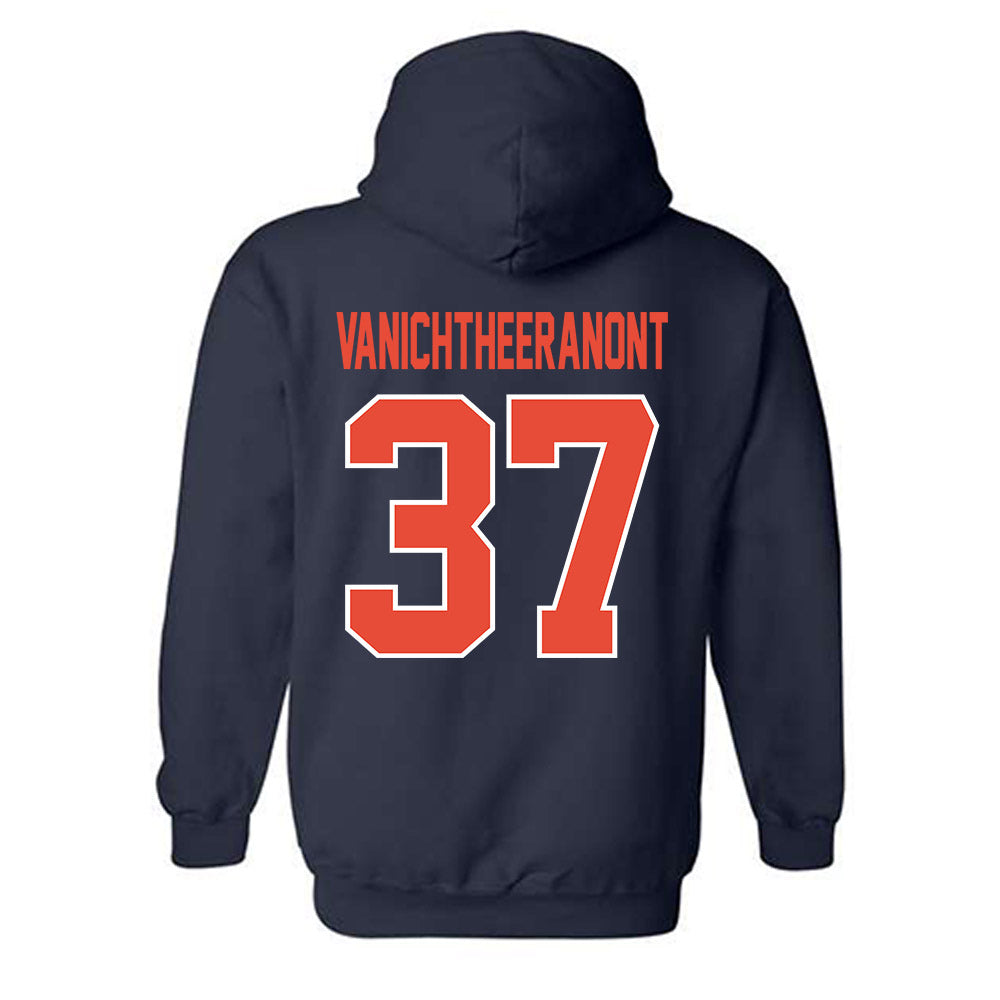 Illinois - NCAA Men's Gymnastics : Ryan Vanichtheeranont - Classic Shersey Hooded Sweatshirt