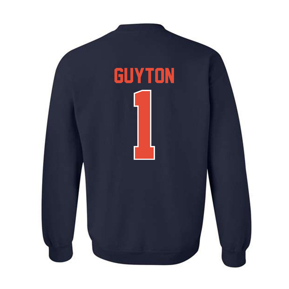 Illinois - NCAA Women's Basketball : Aaliyah Guyton - Classic Shersey Crewneck Sweatshirt-1