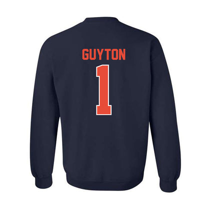 Illinois - NCAA Women's Basketball : Aaliyah Guyton - Classic Shersey Crewneck Sweatshirt-1