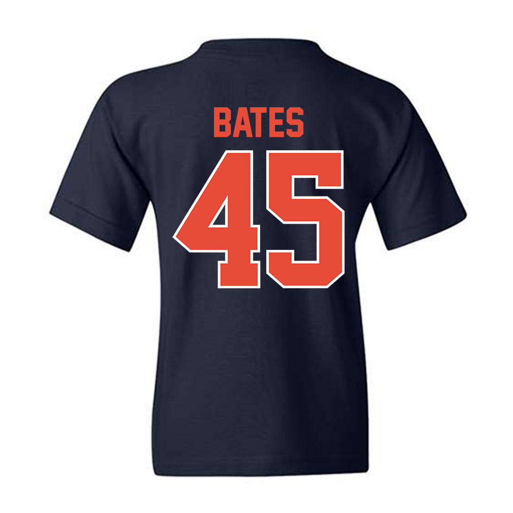 Illinois - NCAA Baseball : Zach Bates - Classic Shersey Youth T-Shirt-1