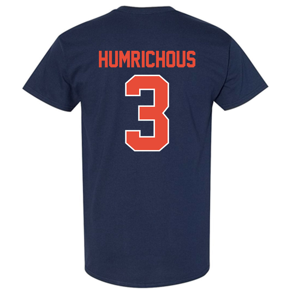 Illinois - NCAA Men's Basketball : Benjamin Humrichous - Classic Shersey T-Shirt-1