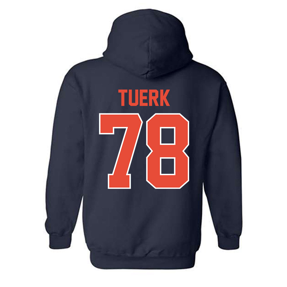 Illinois - NCAA Football : Eddie Tuerk - Classic Shersey Hooded Sweatshirt