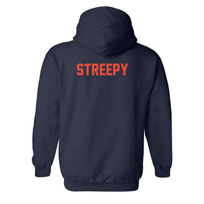 Illinois - NCAA Women's Track & Field (Outdoor) : Jess Streepy - Classic Shersey Hooded Sweatshirt