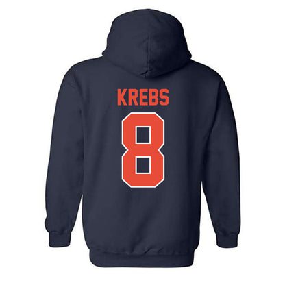 Illinois - NCAA Baseball : Lucas Krebs - Classic Shersey Hooded Sweatshirt-1