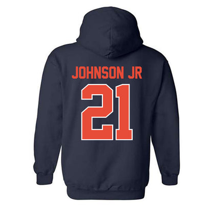 Illinois - NCAA Men's Basketball : Morez Johnson Jr - Classic Shersey Hooded Sweatshirt-1