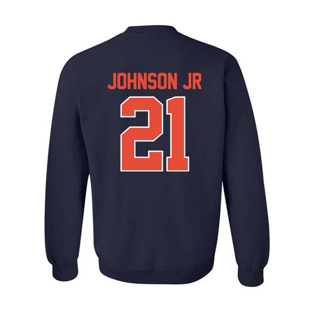 Illinois - NCAA Men's Basketball : Morez Johnson Jr - Classic Shersey Crewneck Sweatshirt-1