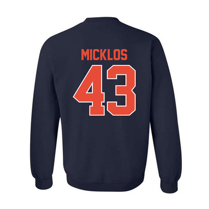 Illinois - NCAA Men's Gymnastics : Connor Micklos - Classic Shersey Crewneck Sweatshirt