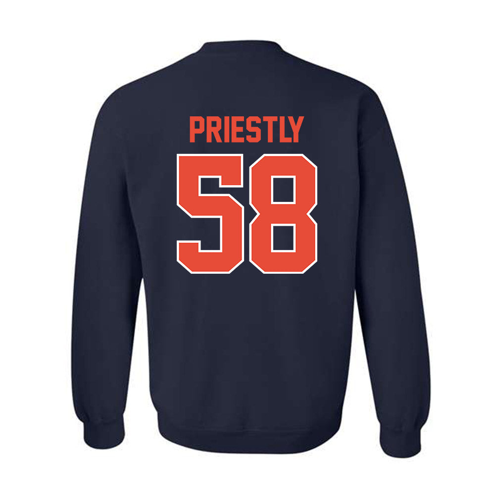 Illinois - NCAA Football : Melvin Priestly - Classic Shersey Crewneck Sweatshirt