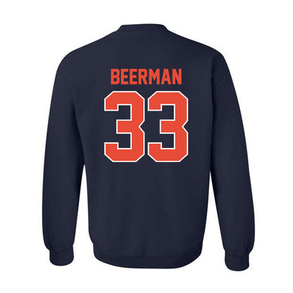 Illinois - NCAA Football : Grant Beerman - Classic Shersey Crewneck Sweatshirt-1