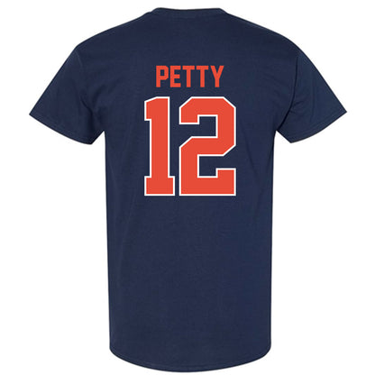 Illinois - NCAA Football : Trey Petty - Classic Shersey T-Shirt-1
