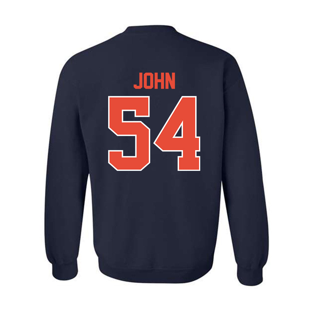 Illinois - NCAA Football : Demetrius John - Classic Shersey Crewneck Sweatshirt