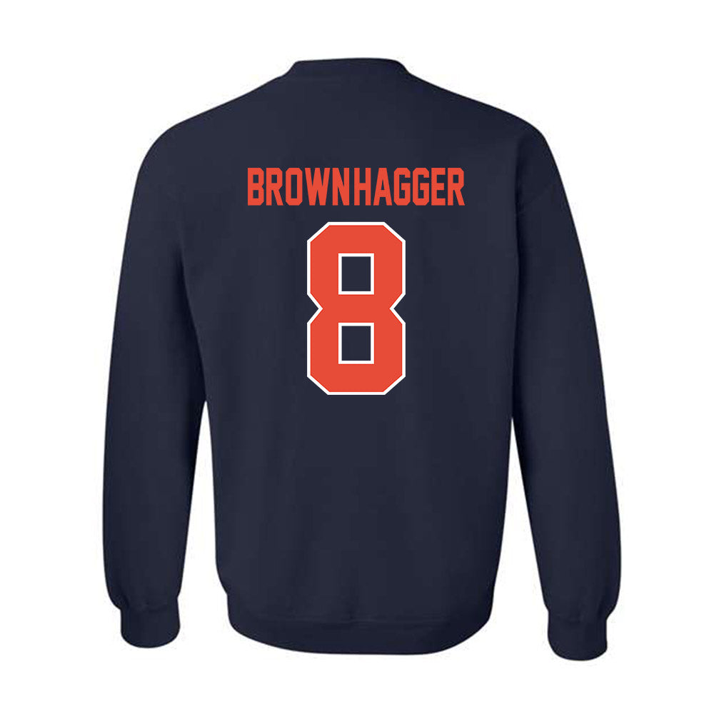 Illinois - NCAA Women's Basketball : Jasmine Brown-Hagger - Classic Shersey Crewneck Sweatshirt-1