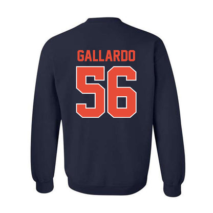 Illinois - NCAA Football : Guillermo Gallardo - Classic Shersey Crewneck Sweatshirt