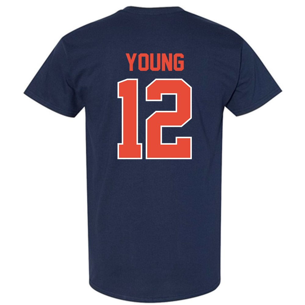 Illinois - NCAA Baseball : Ike Young - Classic Shersey T-Shirt-1