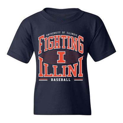 Illinois - NCAA Baseball : Aj Putty - Classic Shersey Youth T-Shirt-0
