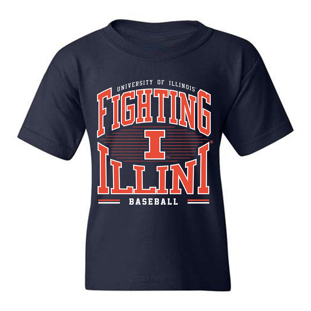 Illinois - NCAA Baseball : Jake Swartz - Classic Shersey Youth T-Shirt