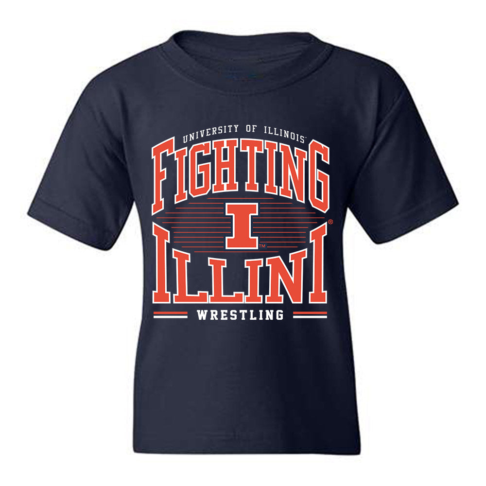 Illinois - NCAA Wrestling : Samuel Hayes - Classic Shersey Youth T-Shirt