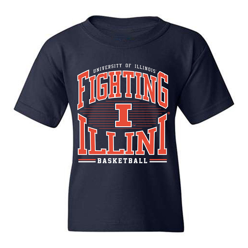 Illinois - NCAA Men's Basketball : Morez Johnson Jr - Classic Shersey Youth T-Shirt-0