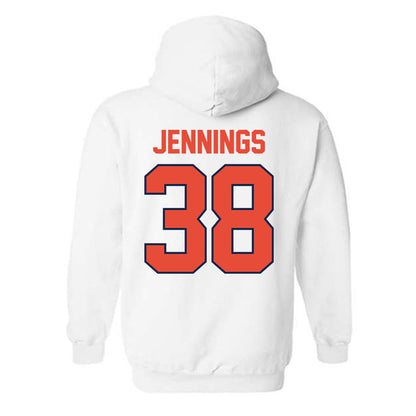 Illinois - NCAA Baseball : Collin Jennings - Hooded Sweatshirt Classic Shersey