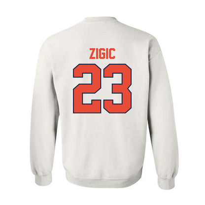 Illinois - NCAA Women's Volleyball : Lara Zigic - Classic Shersey Crewneck Sweatshirt-1