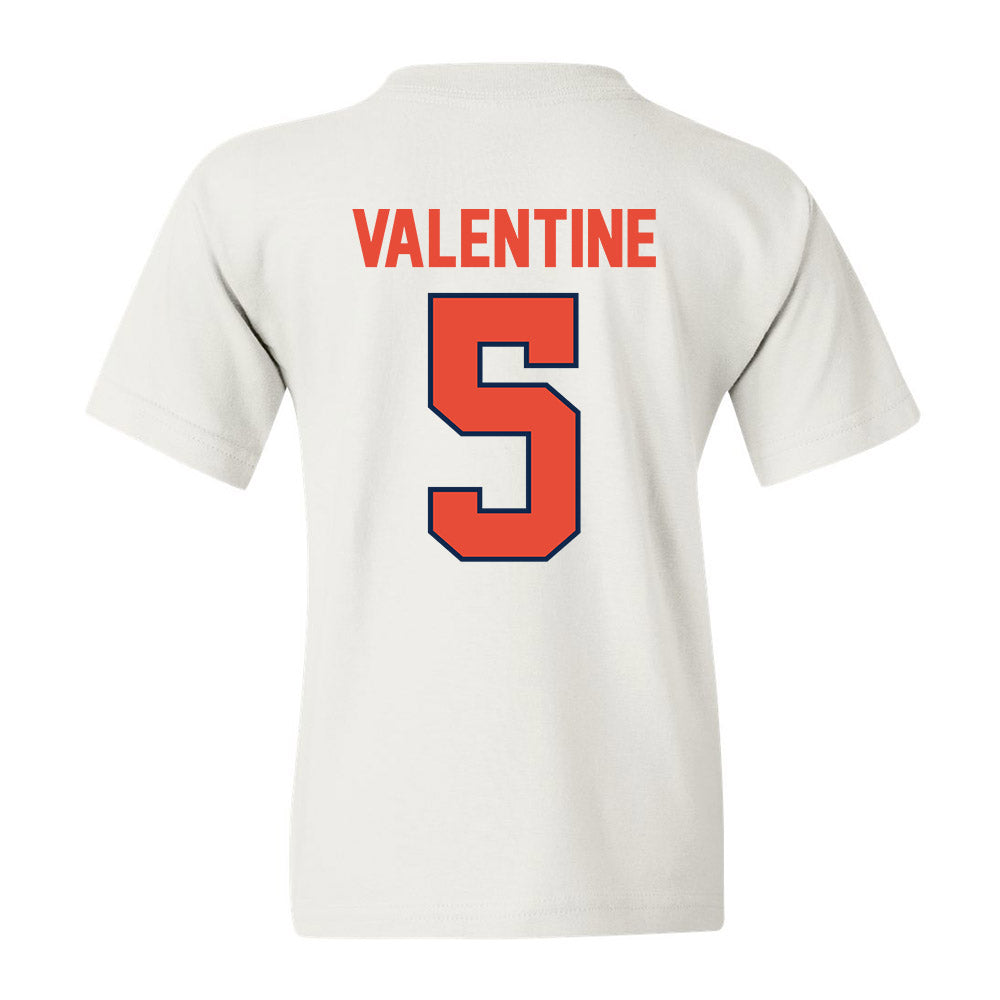 Illinois - NCAA Football : Ca'Lil Valentine - Classic Shersey Youth T-Shirt