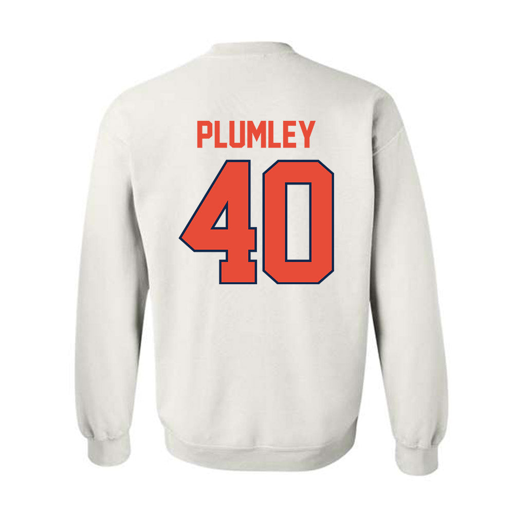 Illinois - NCAA Baseball : Ben Plumley - Crewneck Sweatshirt Classic Shersey