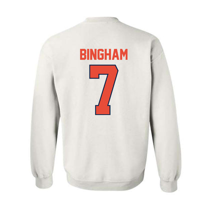 Illinois - NCAA Women's Volleyball : Sarah Bingham - Crewneck Sweatshirt Classic Shersey