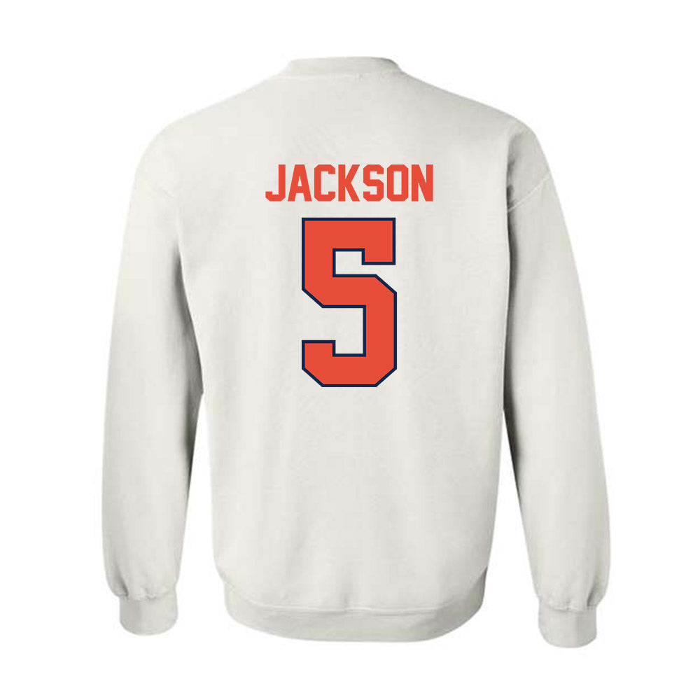 Illinois - NCAA Women's Soccer : Cayla Jackson - Classic Shersey Crewneck Sweatshirt-1