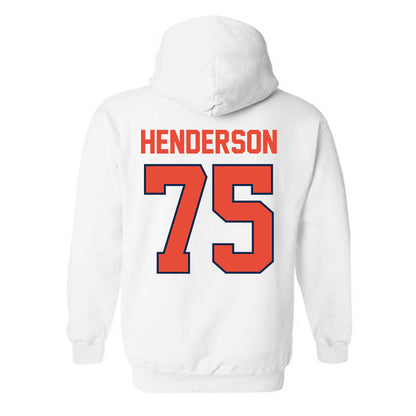 Illinois - NCAA Football : Brandon Henderson - Hooded Sweatshirt Classic Shersey