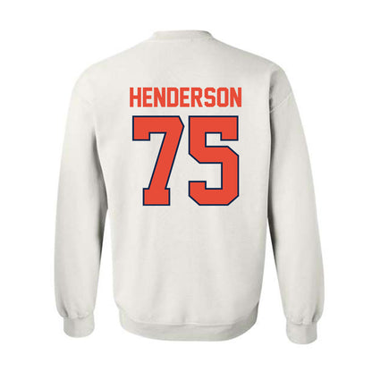 Illinois - NCAA Football : Brandon Henderson - Crewneck Sweatshirt Classic Shersey