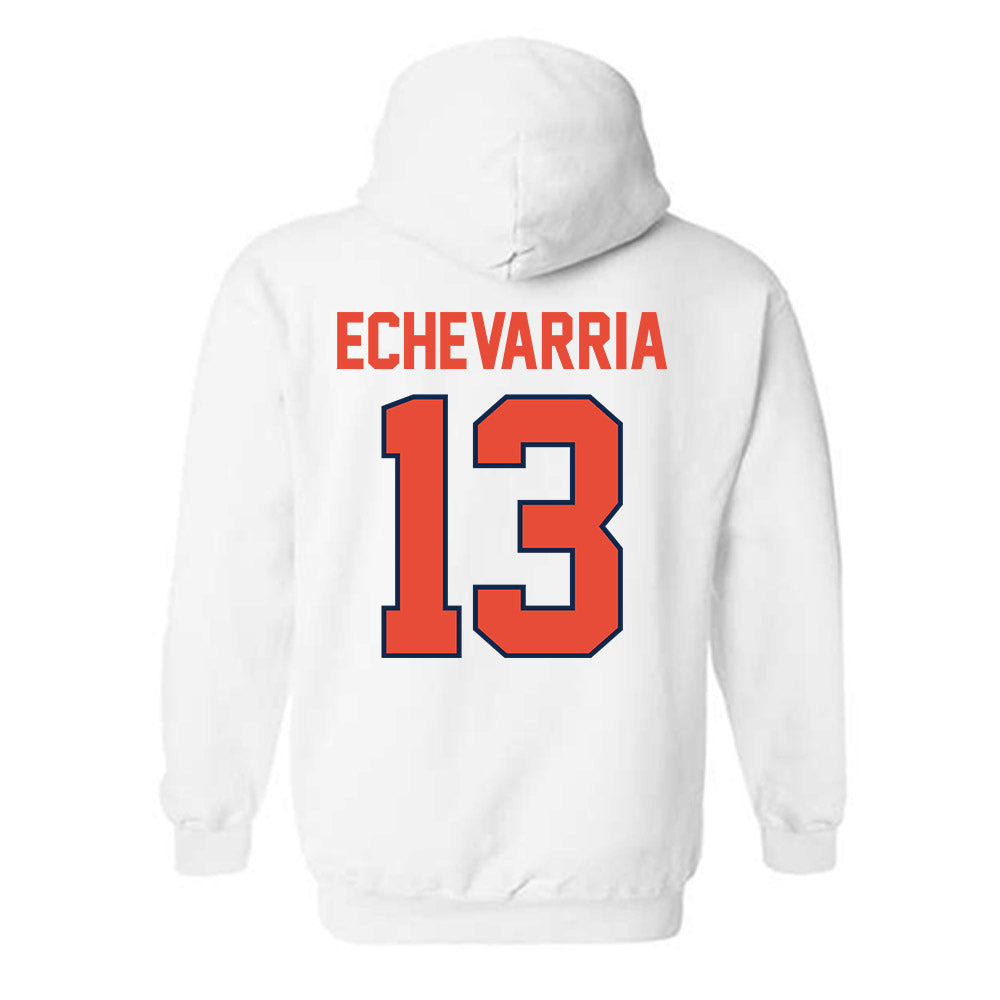 Illinois - NCAA Softball : Eden Echevarria - Classic Shersey Hooded Sweatshirt-1