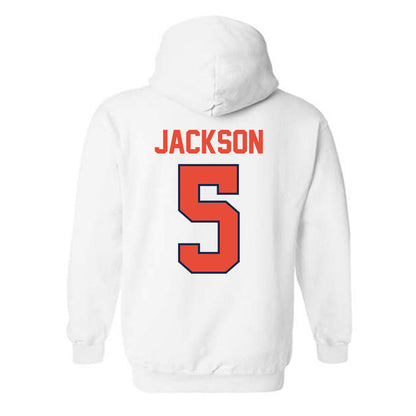 Illinois - NCAA Women's Soccer : Cayla Jackson - Classic Shersey Hooded Sweatshirt-1