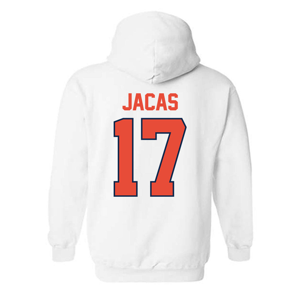 Illinois - NCAA Football : Gabe Jacas - Hooded Sweatshirt Classic Shersey