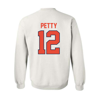 Illinois - NCAA Football : Trey Petty - Classic Shersey Crewneck Sweatshirt-1