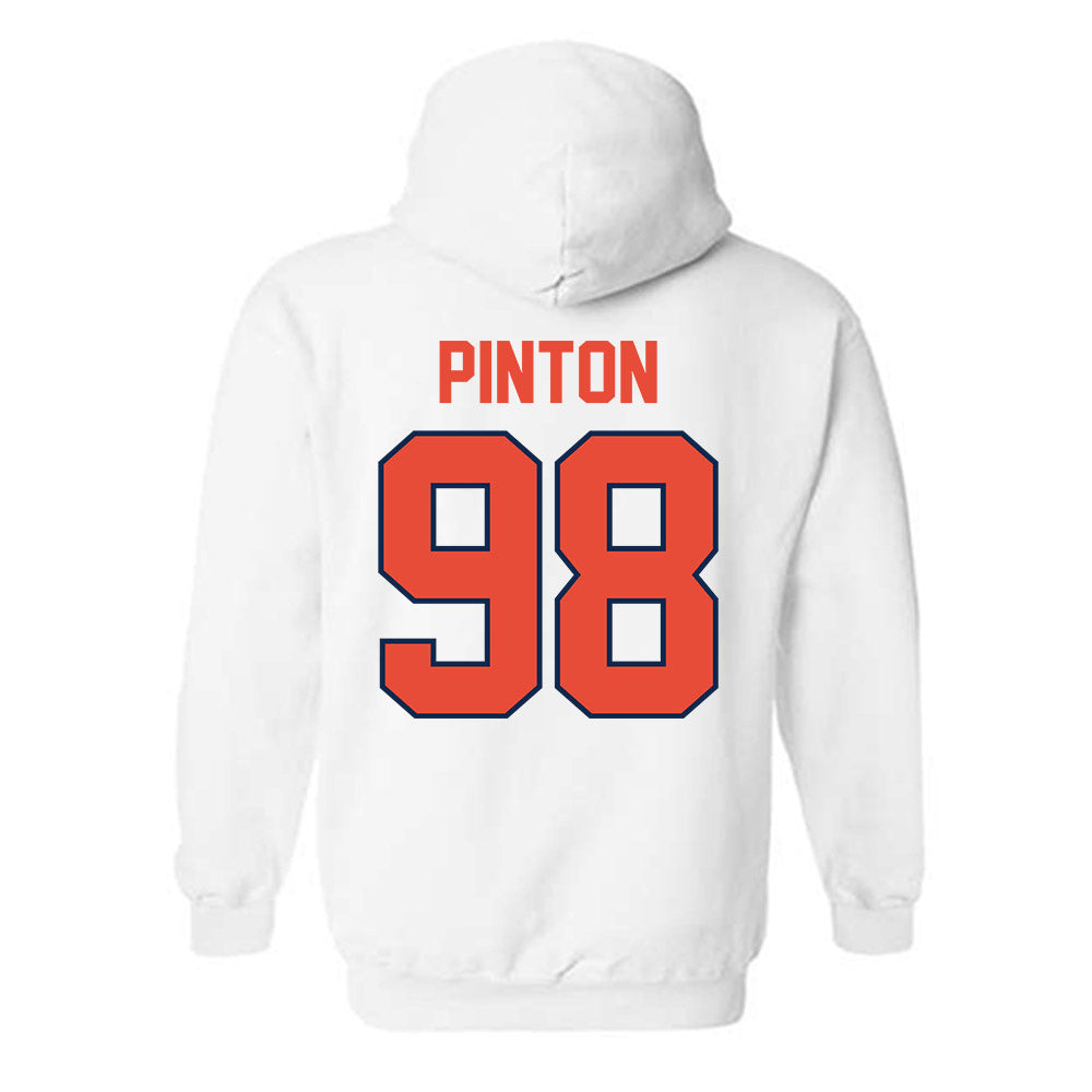 Illinois - NCAA Football : Fabrizio Pinton - Classic Shersey Hooded Sweatshirt