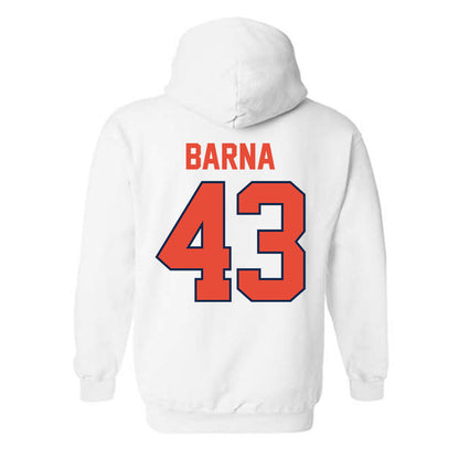 Illinois - NCAA Football : Joe Barna - Classic Shersey Hooded Sweatshirt-1
