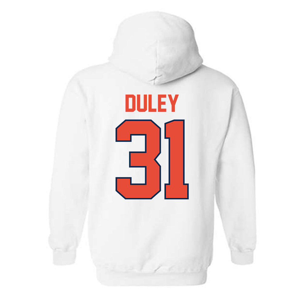 Illinois - NCAA Football : Declan Duley - Hooded Sweatshirt Classic Shersey