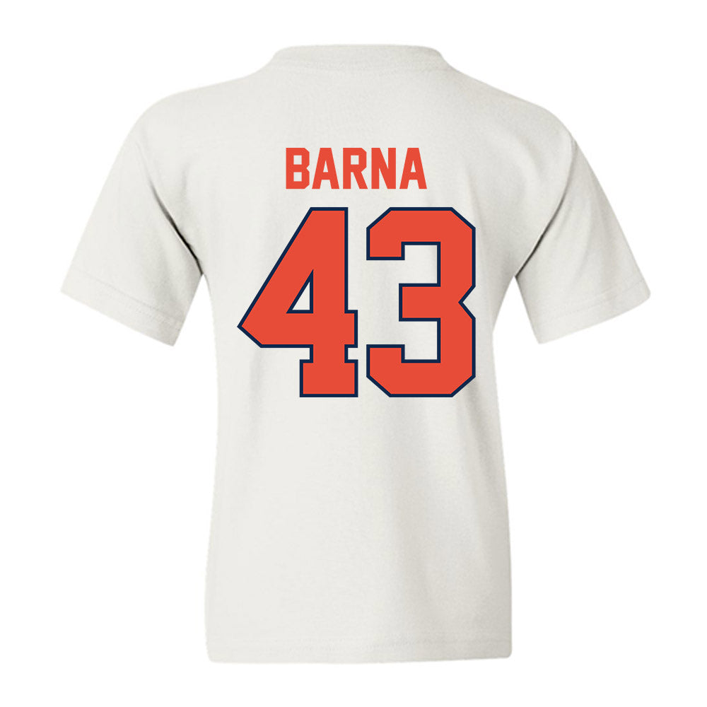 Illinois - NCAA Football : Joe Barna - Classic Shersey Youth T-Shirt-1