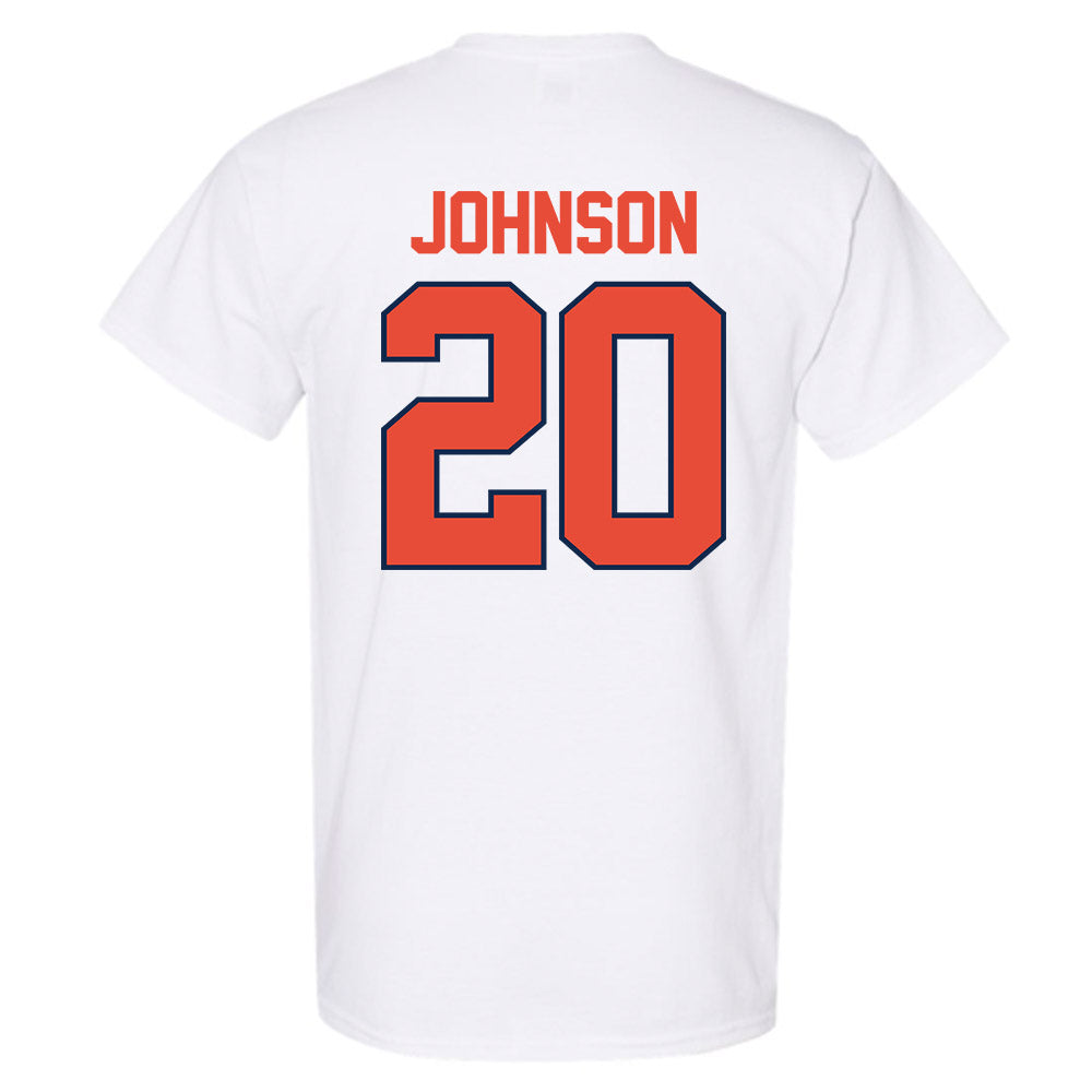 Illinois - NCAA Baseball : Ryan Johnson - Classic Shersey T-Shirt-1