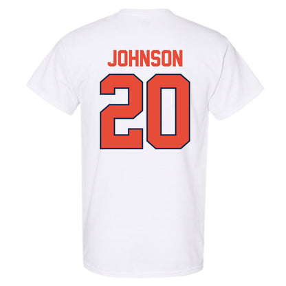 Illinois - NCAA Baseball : Ryan Johnson - Classic Shersey T-Shirt-1