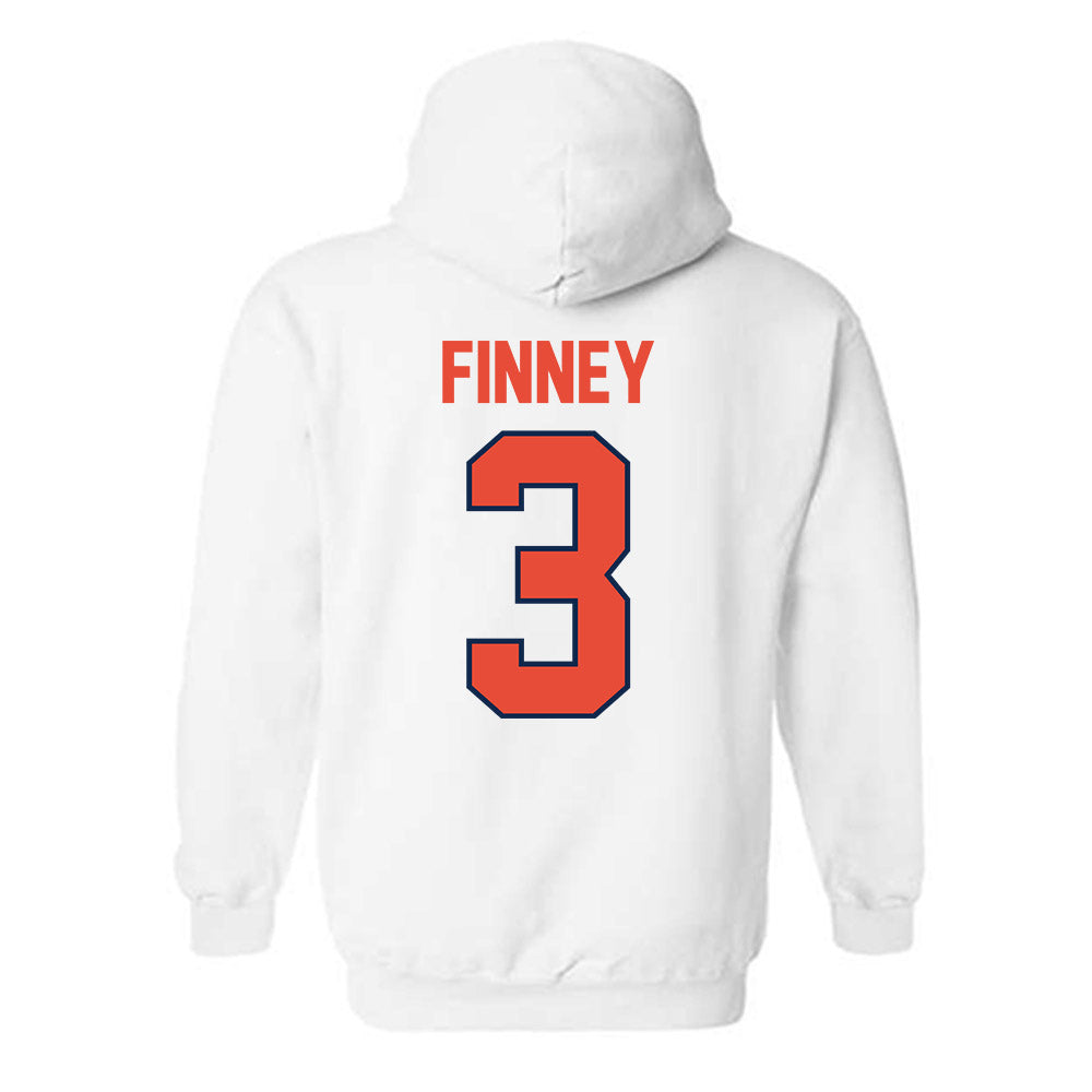 Illinois - NCAA Women's Basketball : erica finney - Classic Shersey Hooded Sweatshirt-1