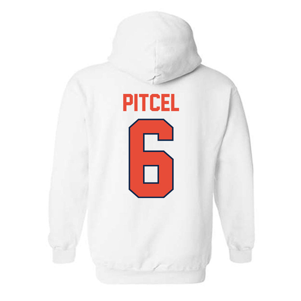 Illinois - NCAA Women's Volleyball : Gabriella Pitcel - Classic Shersey Hooded Sweatshirt-1
