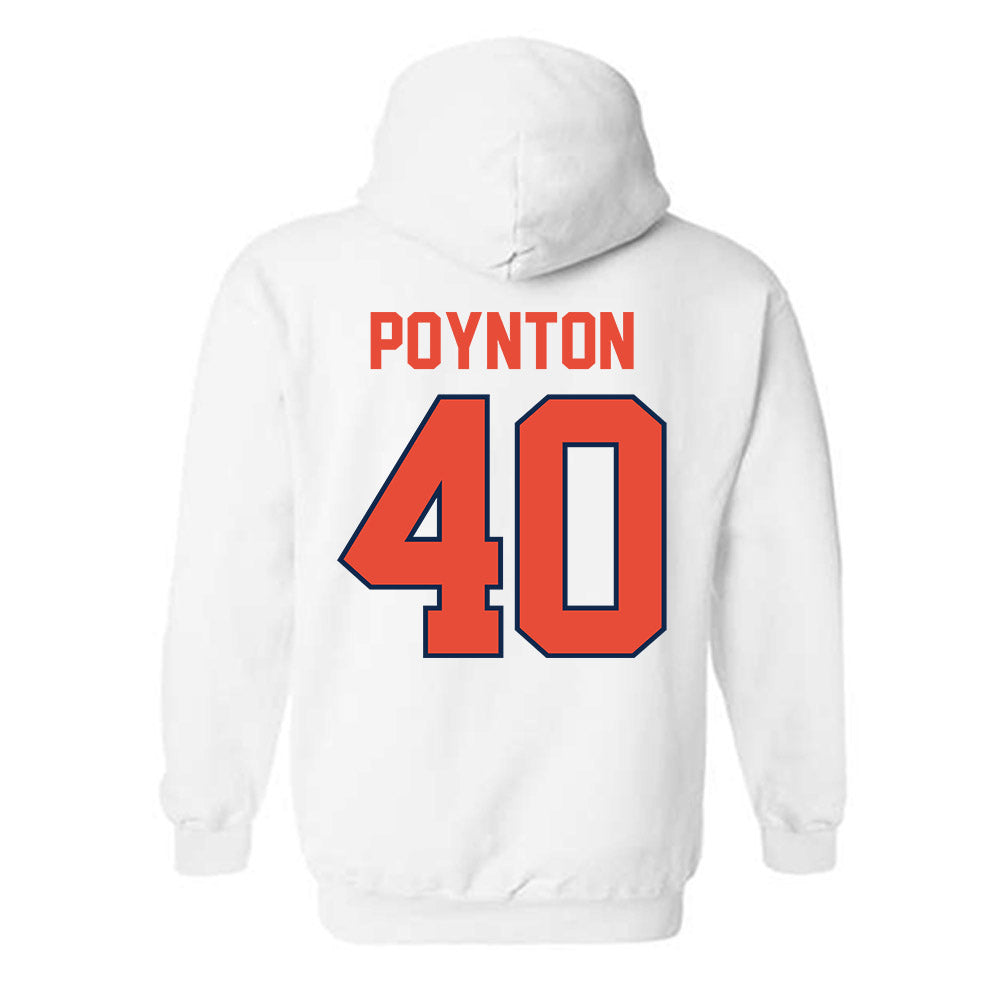 Illinois - NCAA Football : Ronan Poynton - Hooded Sweatshirt Classic Shersey