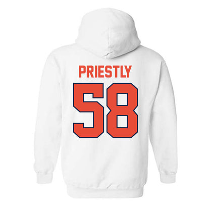 Illinois - NCAA Football : Melvin Priestly - Classic Shersey Hooded Sweatshirt