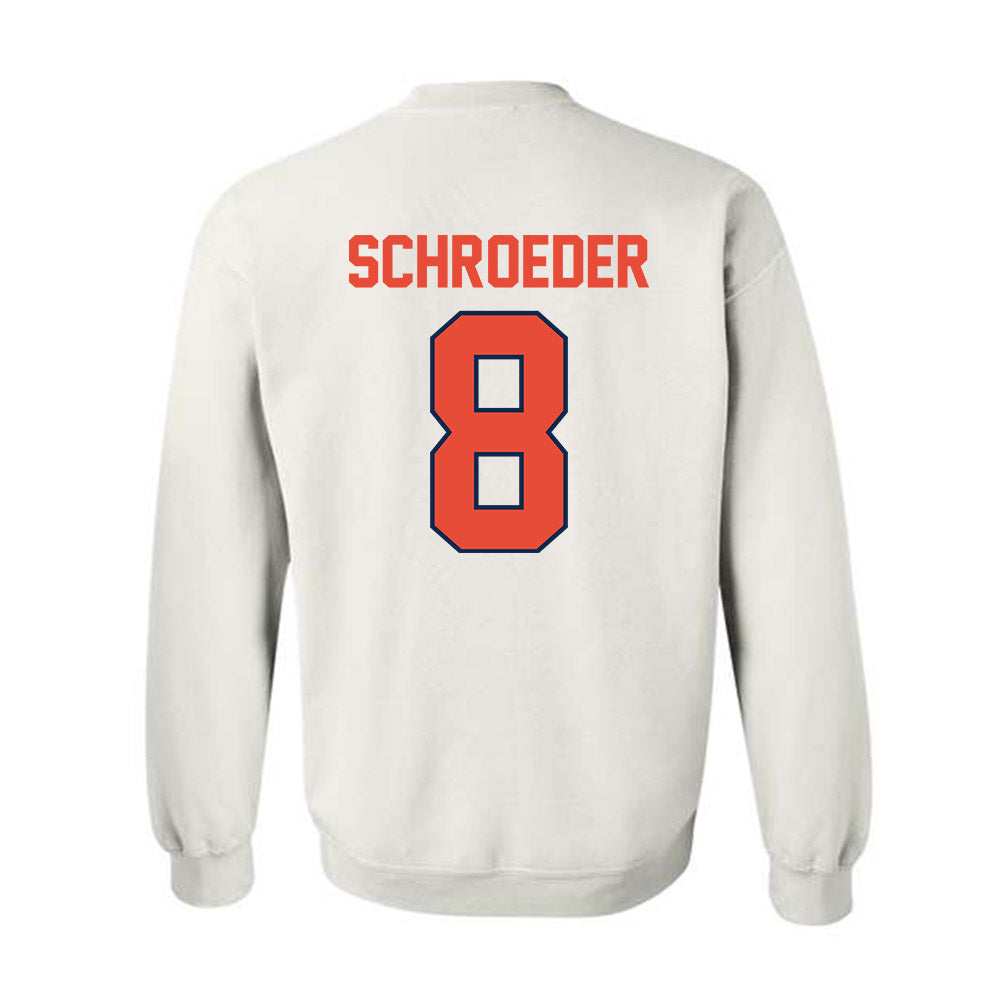 Illinois - NCAA Baseball : Jacob Schroeder - Crewneck Sweatshirt Classic Shersey