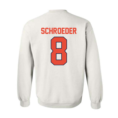 Illinois - NCAA Baseball : Jacob Schroeder - Crewneck Sweatshirt Classic Shersey