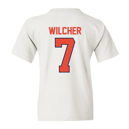 Illinois - NCAA Football : Kenari Wilcher - Youth T-Shirt Classic Shersey